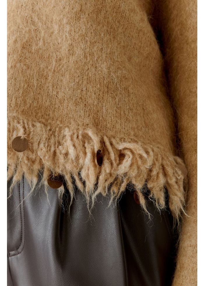 Oui | Fringe Detail Jumper