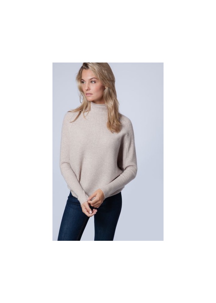 Repeat | Ribbed Batwing Jumper