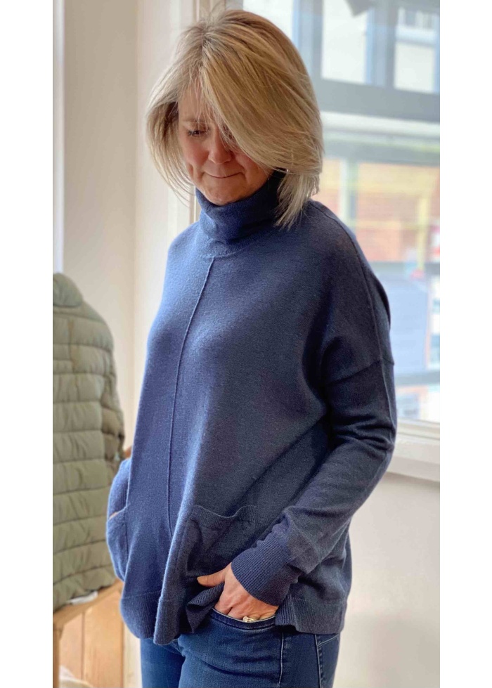 Repeat | Cowl Neck Jumper