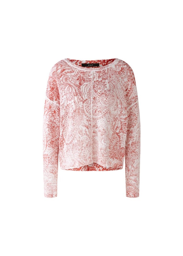 Oui | Printed Jumper