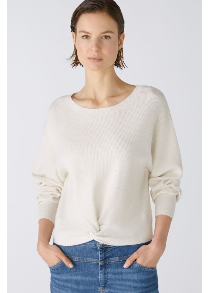 Oui | Twist Front Jumper