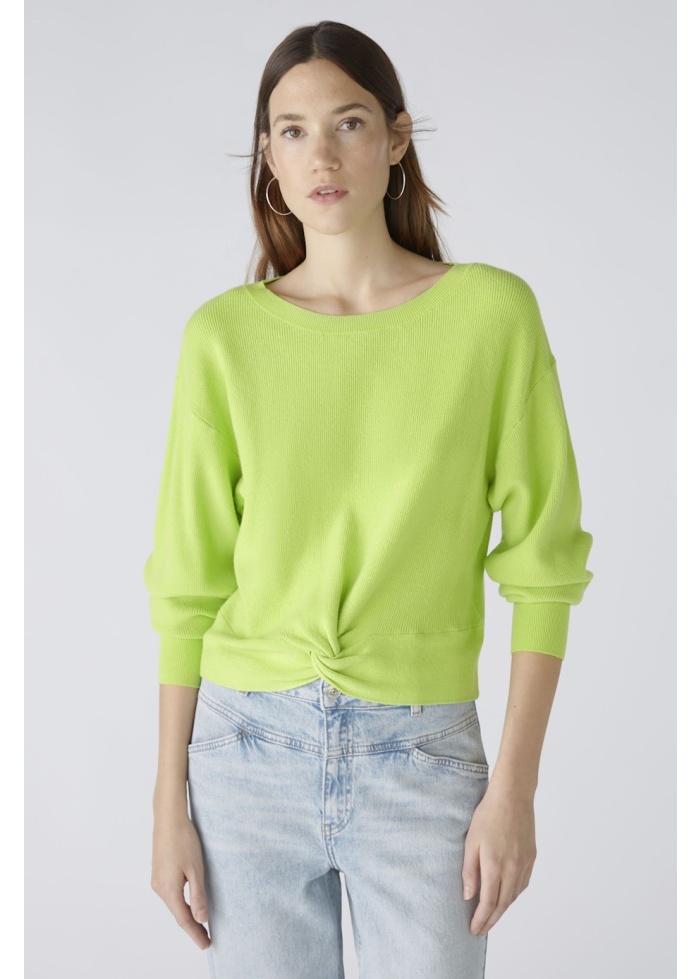 Oui | Twist Front Jumper