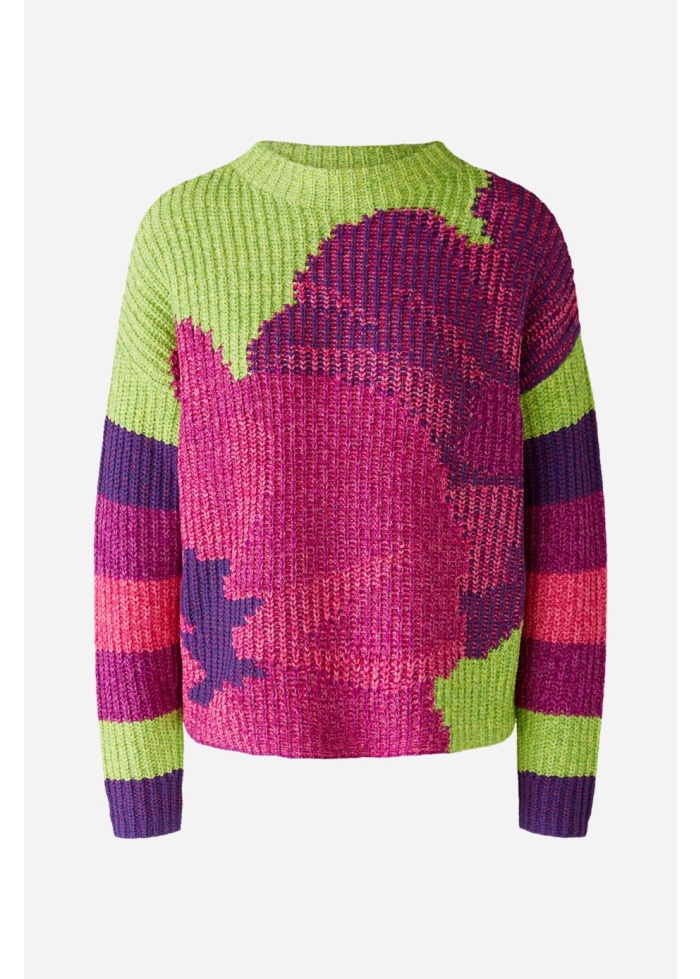 Oui | Stripe Back Jumper