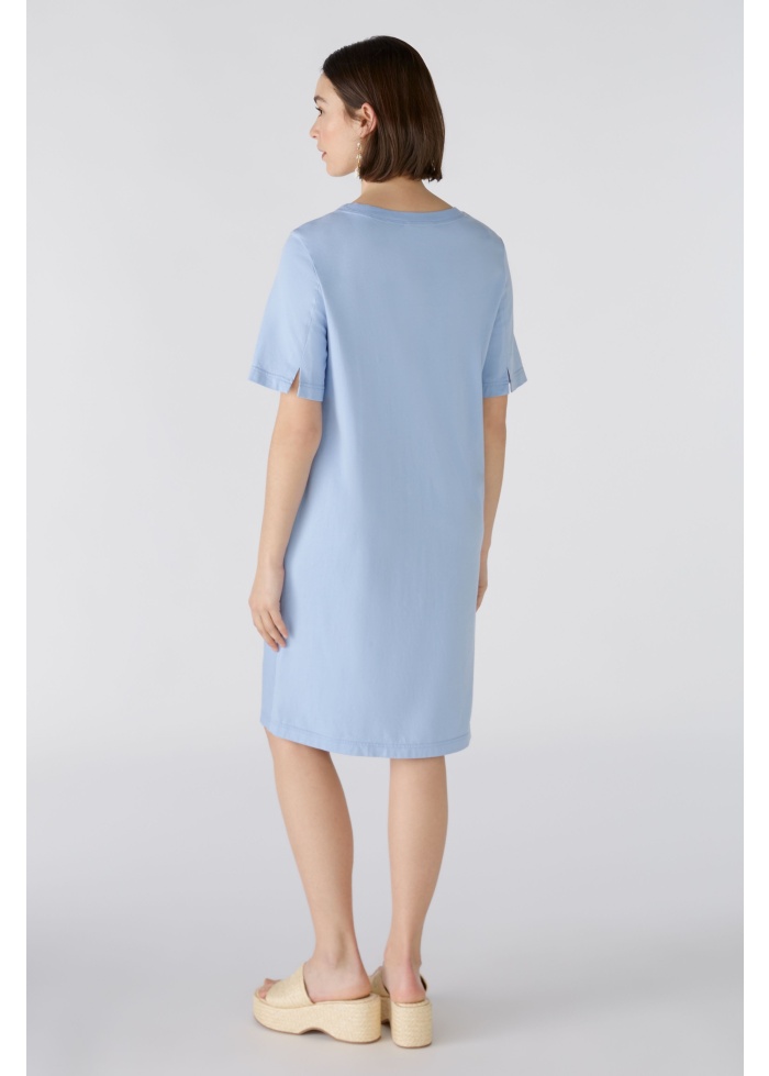 Oui | Linen Jersey Dress