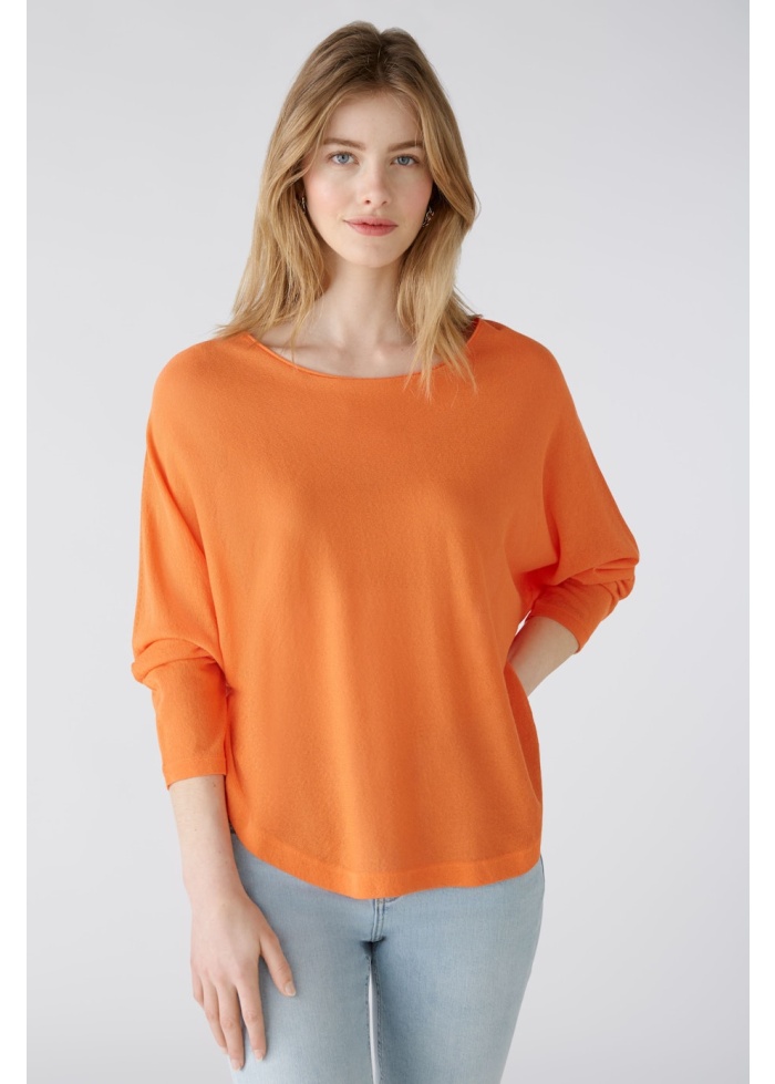 Oui | Batwing Jumper Tropic