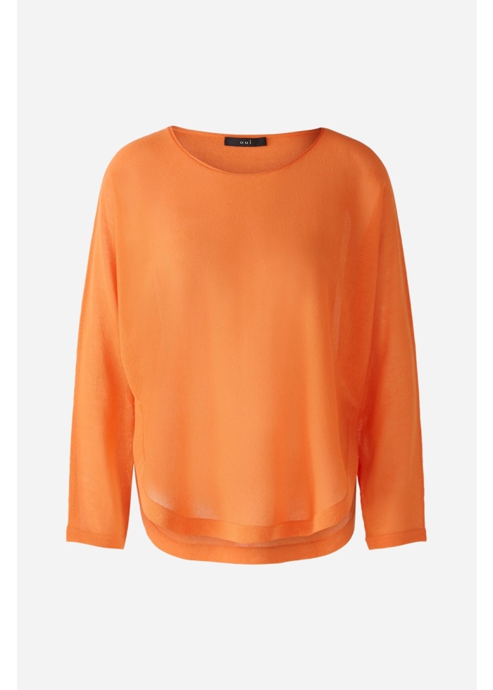 Oui | Batwing Jumper Tropic