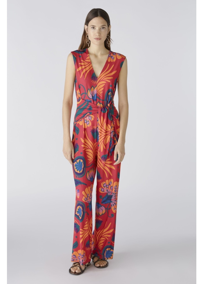 Oui | Printed Jumpsuit