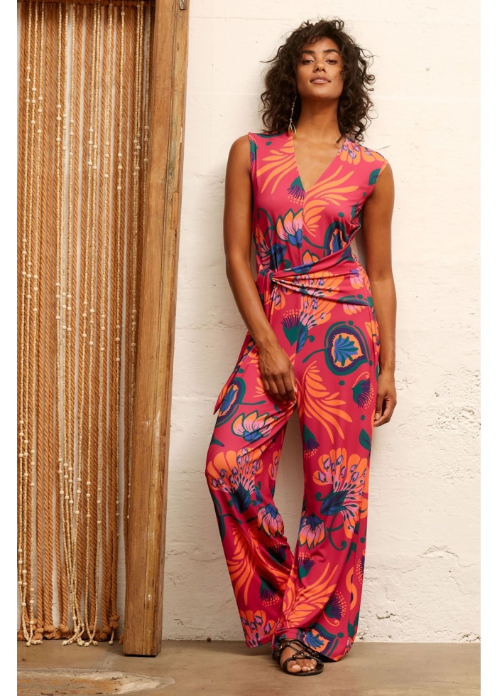 Oui | Printed Jumpsuit