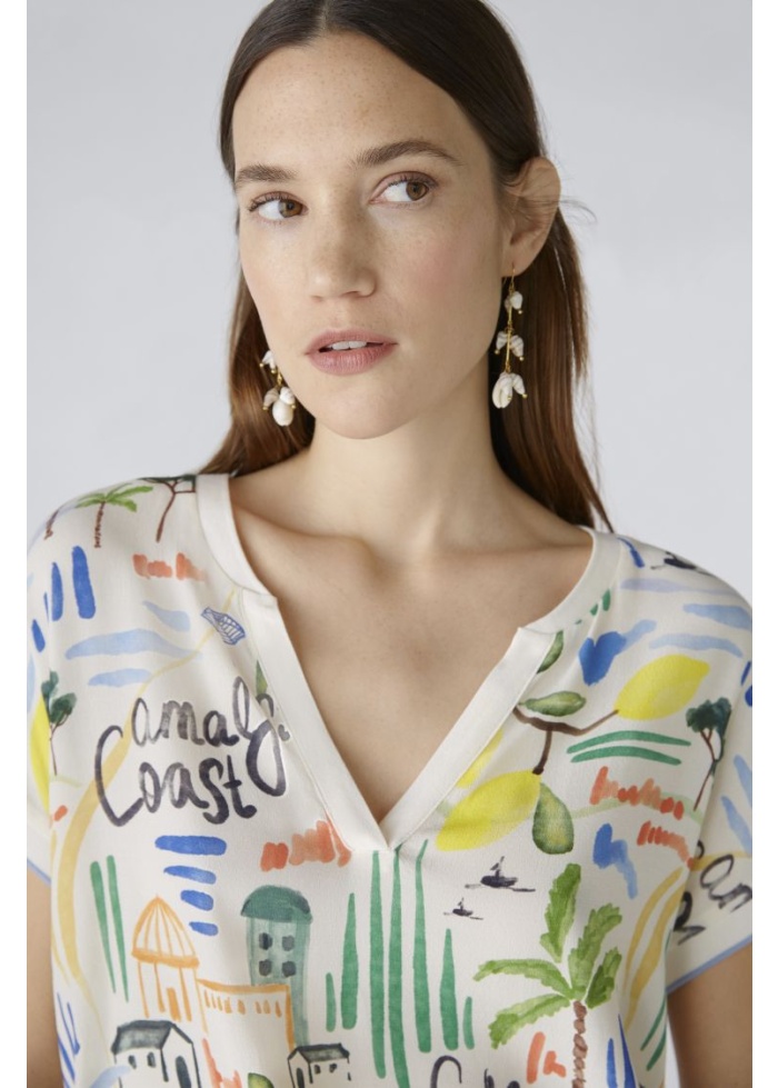 Oui | Amalfi VNeck Top