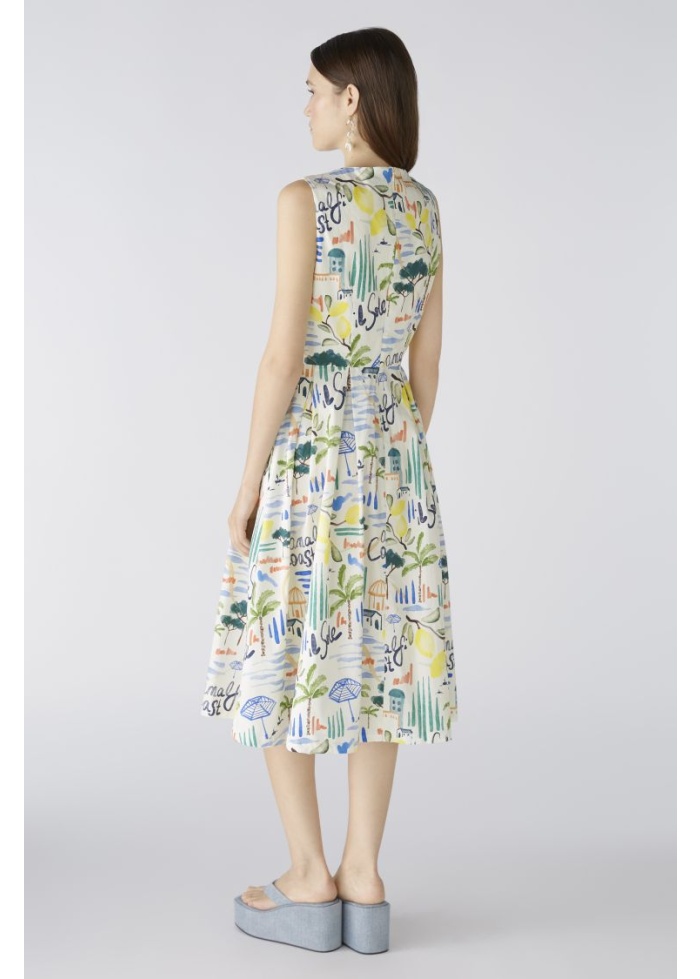 Oui | Amalfi cotton dress