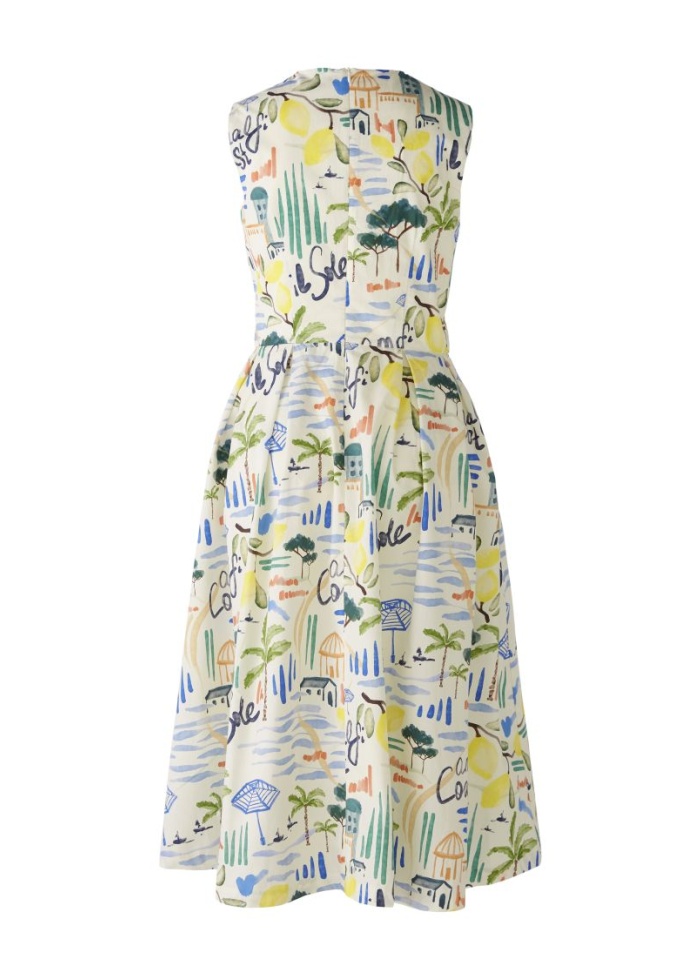 Oui | Amalfi cotton dress