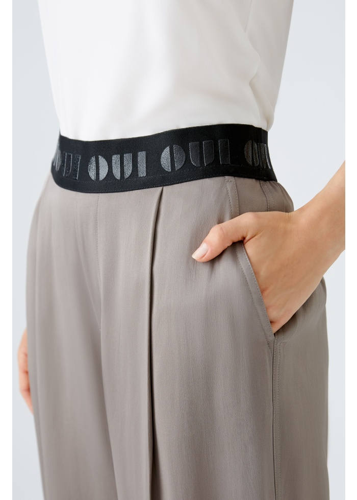 Oui | Silky Trousers
