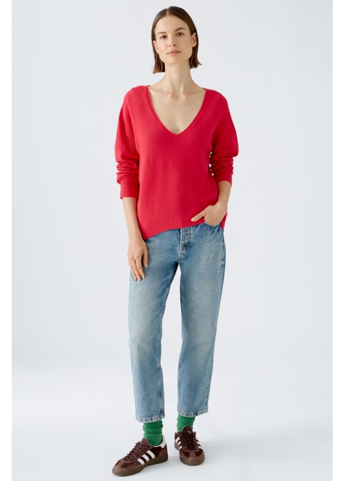 Oui | V-Neck Jumper