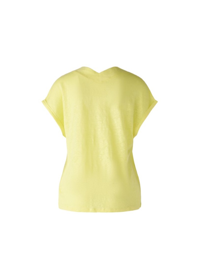 Oui | Linen VNeck Top