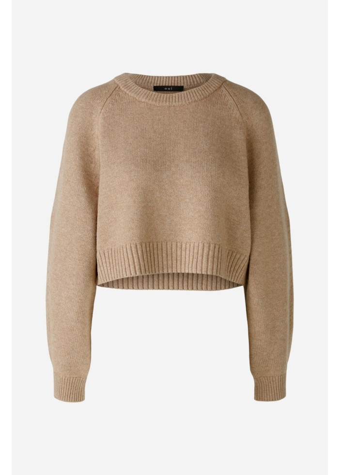 Oui | Cropped Jumper