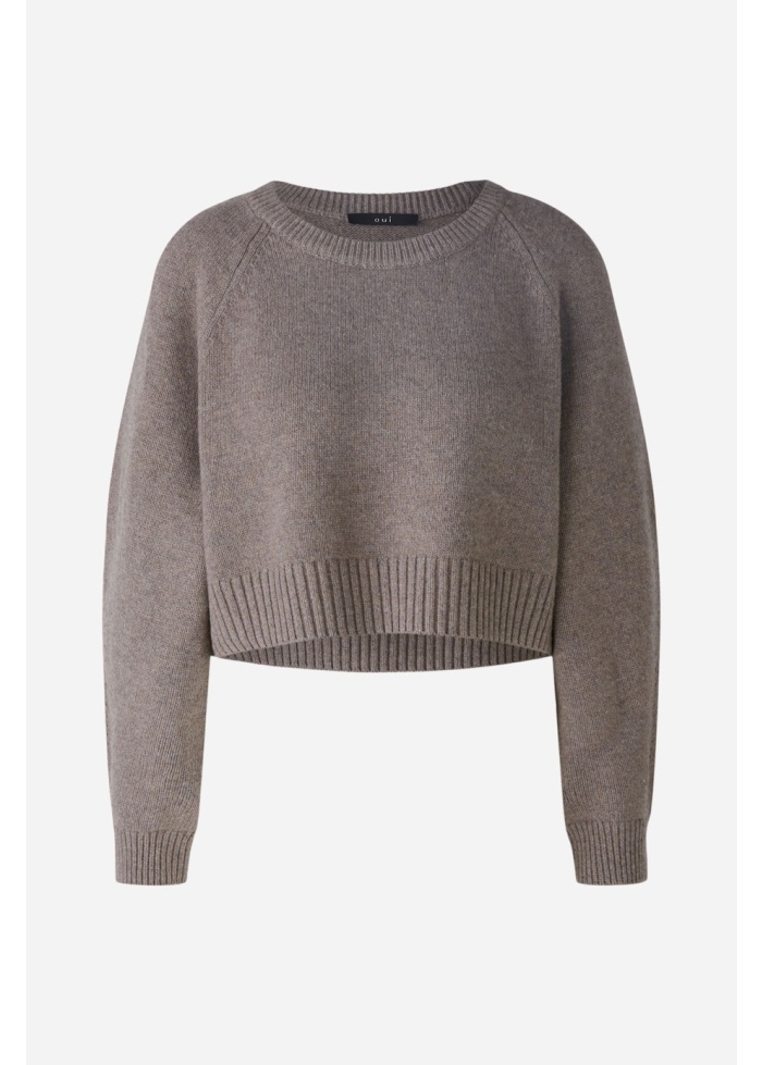 Oui | Cropped Jumper