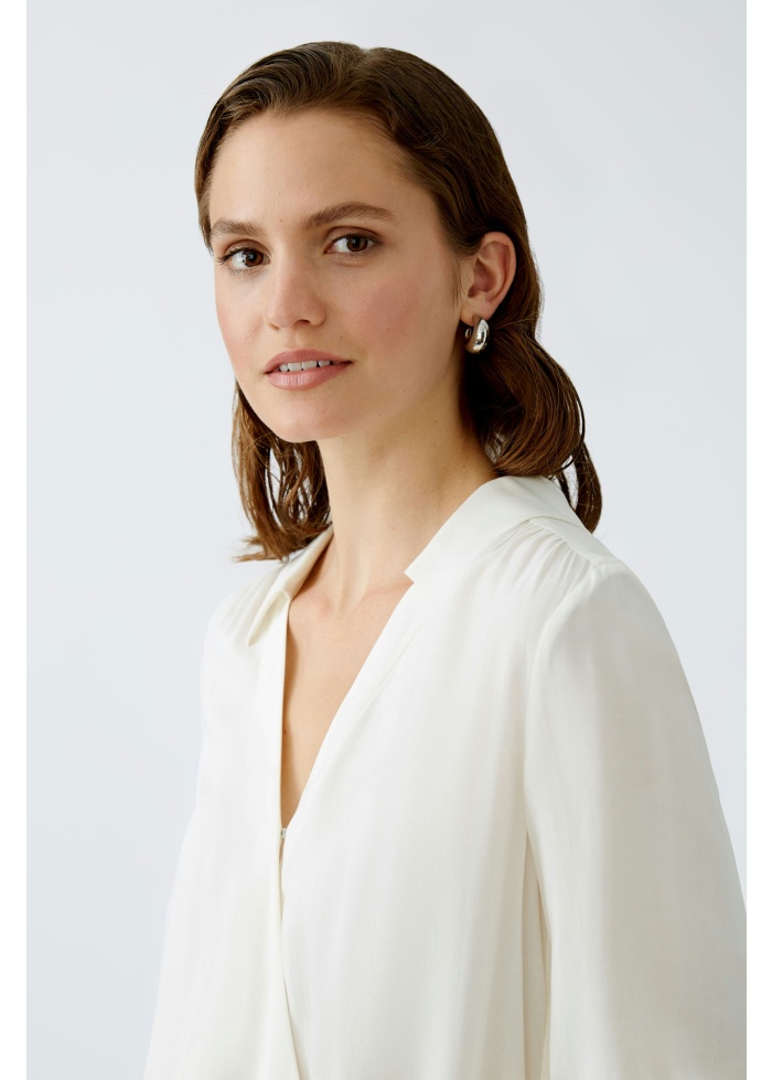Oui | V-Neck Blouse