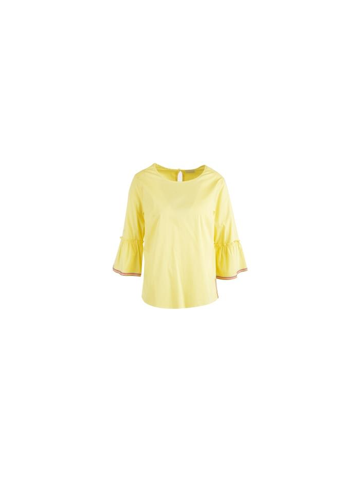 Milano | Fluted Sleeve Top