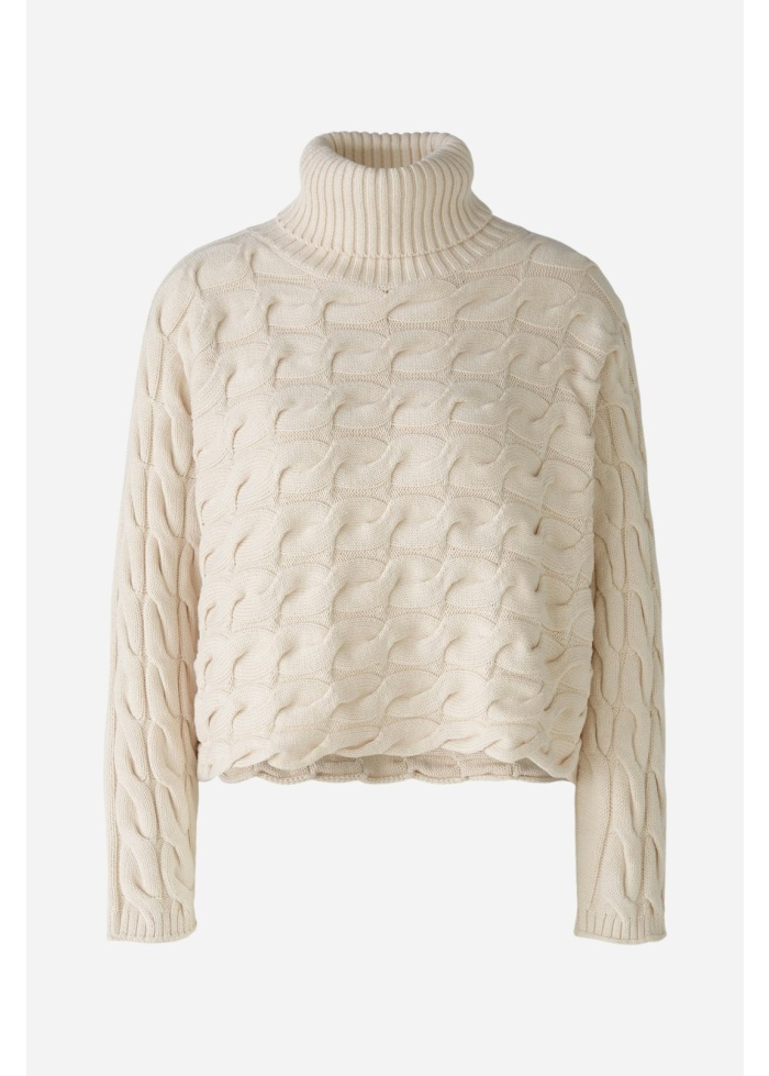 Oui | Cable Knit Jumper