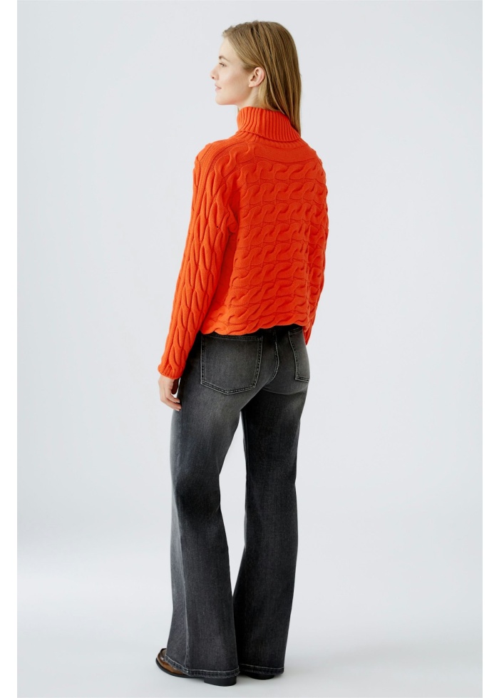 Oui | Cable Knit Jumper