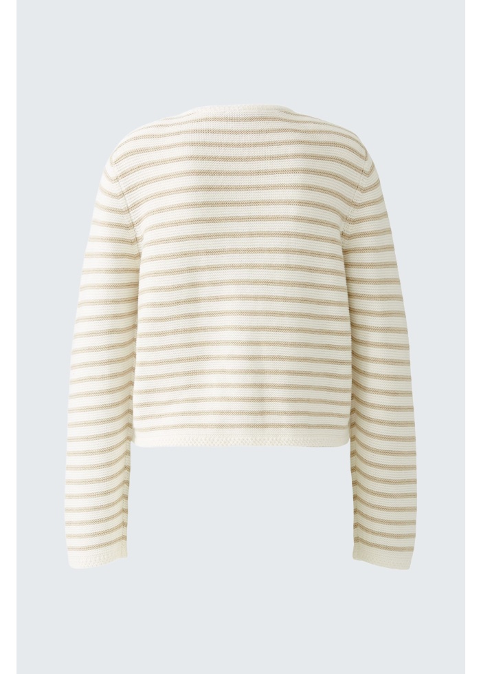 Oui | Stripe French Style Jacket