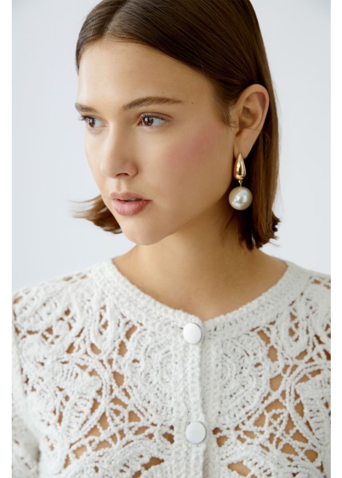 Oui | Crochet Cardigan