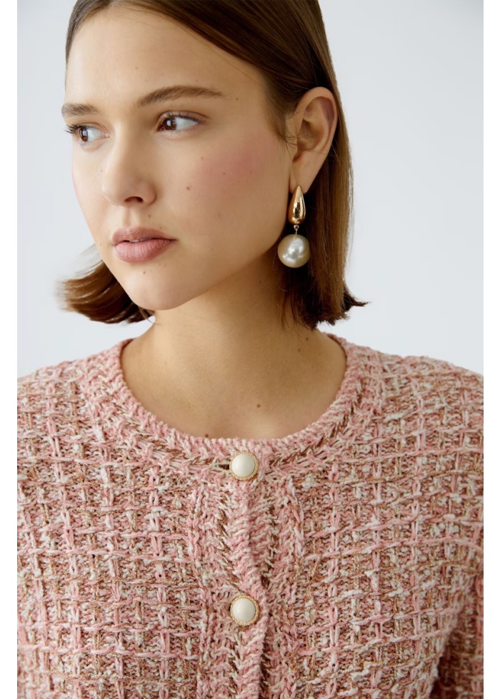 Oui | French Style Cardigan