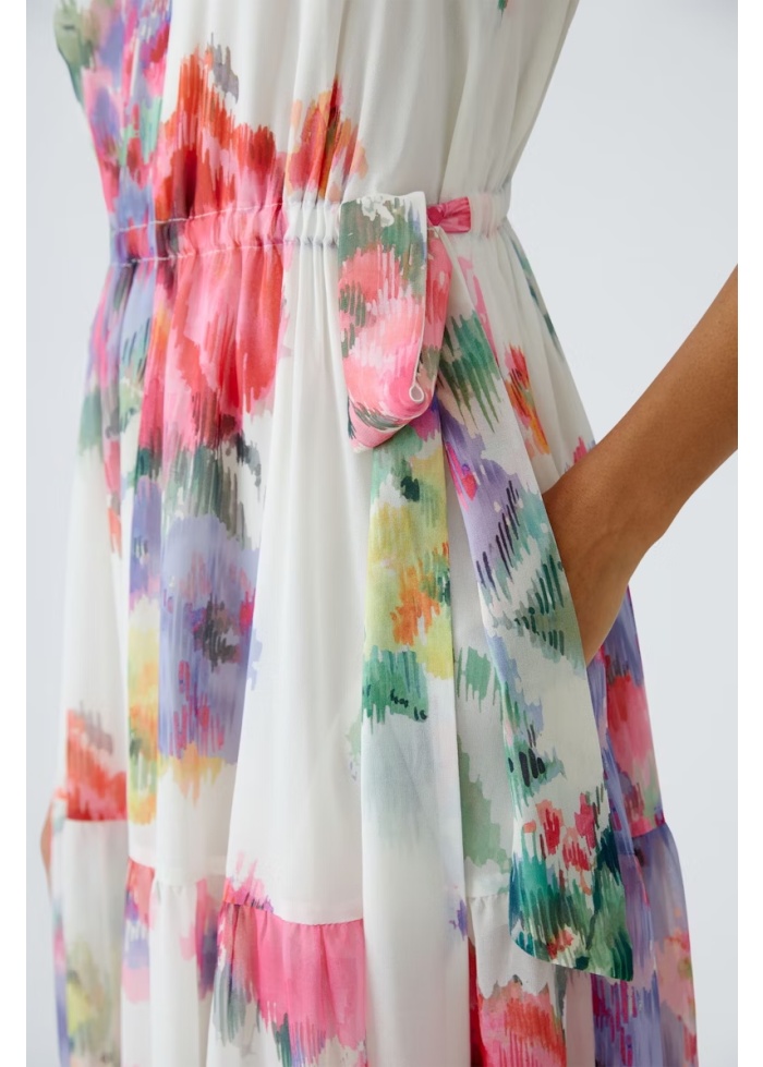 Oui | Chiffon Maxi Dress