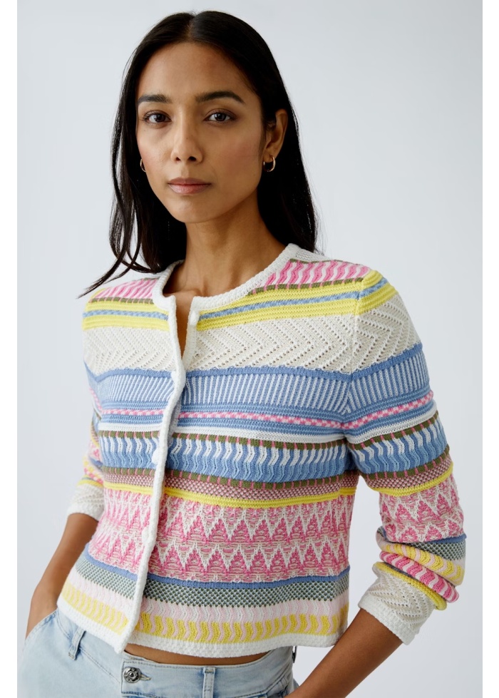 Oui | Knitted Cardigan