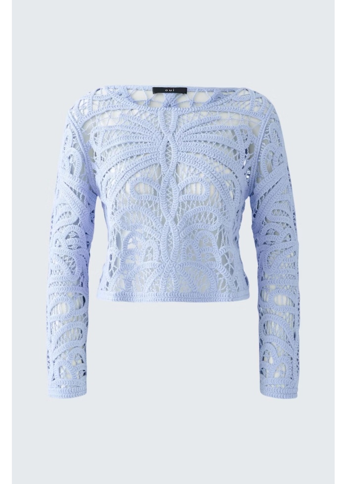 Oui | Crochet Top