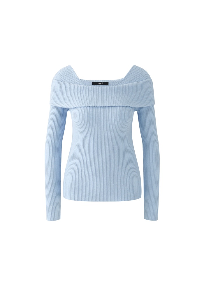Oui | Ribbed top