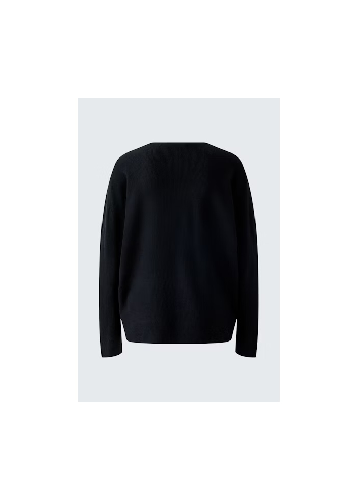 Oui | Freja Black Jumper