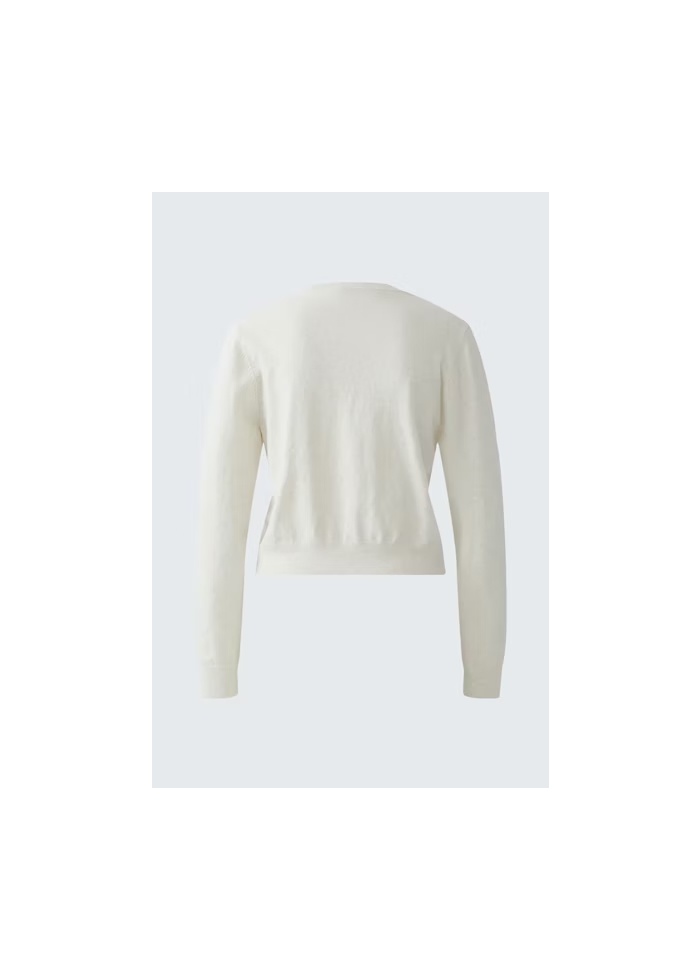 Oui | Ruffle Detail Cardigan