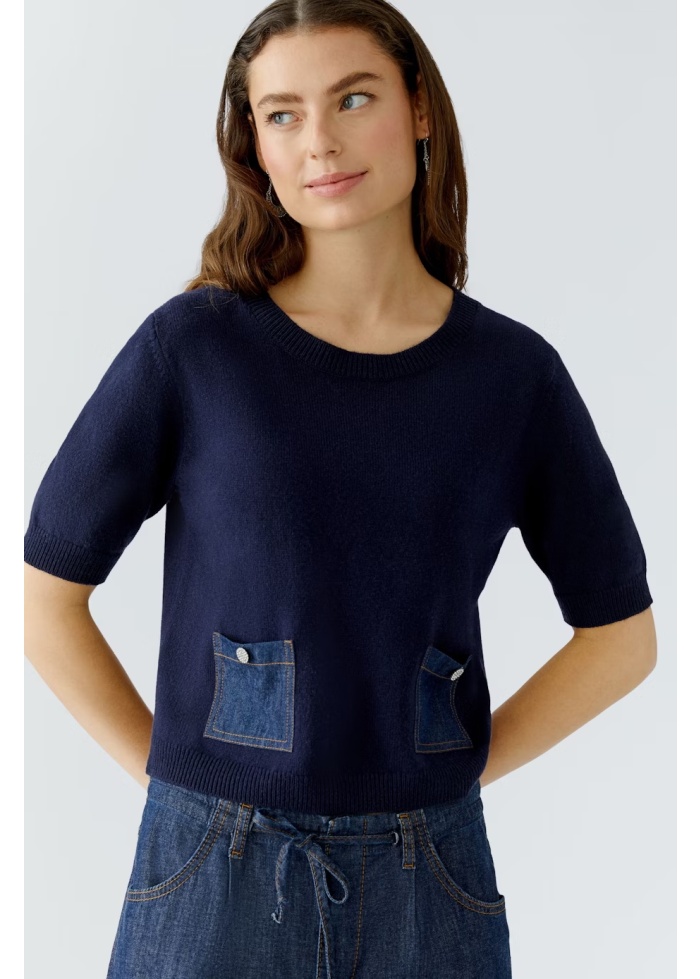 Oui | Diamante Detail Jumper