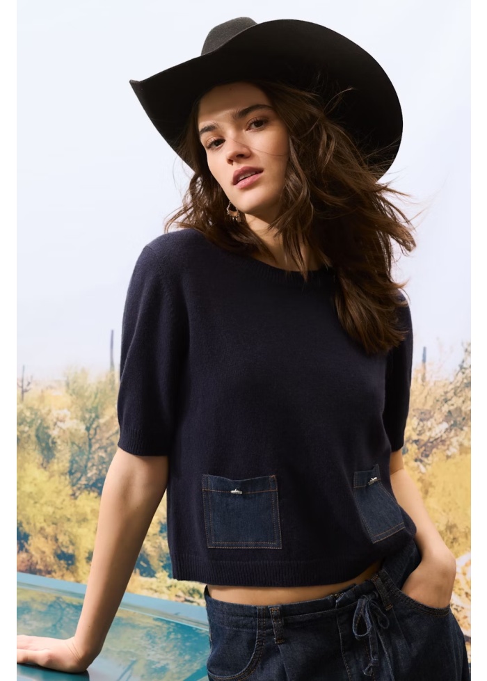 Oui | Diamante Detail Jumper