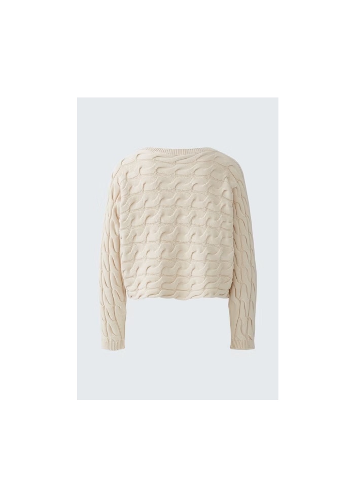 Oui | Cable Knit Jumper