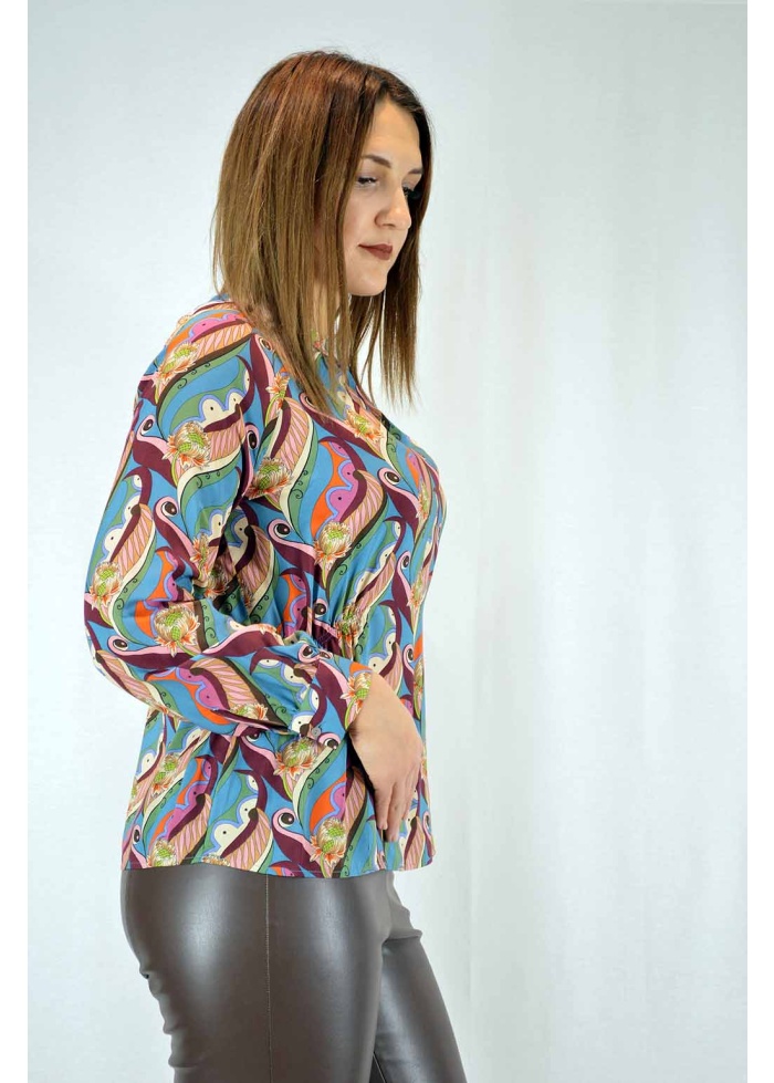 Milano | Artichoke Print Blouse