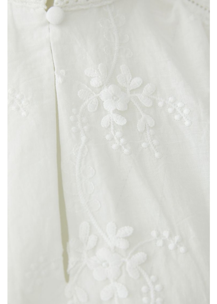 Oui | Embroidered Blouse