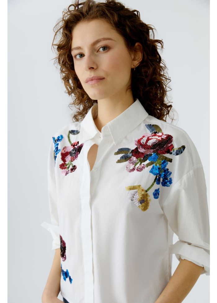 Oui | Sequin Detail Shirt