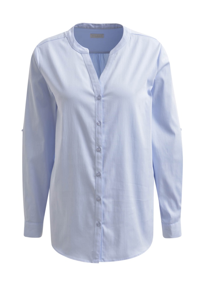 Milano | Turn Back Sleeve Blouse