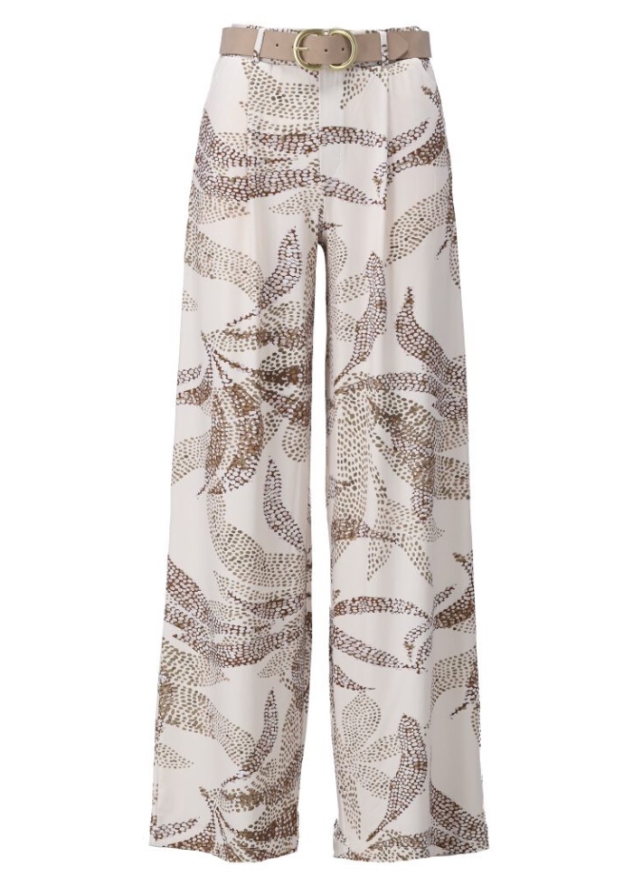 KDesign | Gold Print Trousers