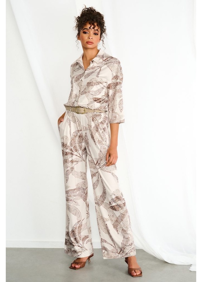 KDesign | Gold Print Trousers