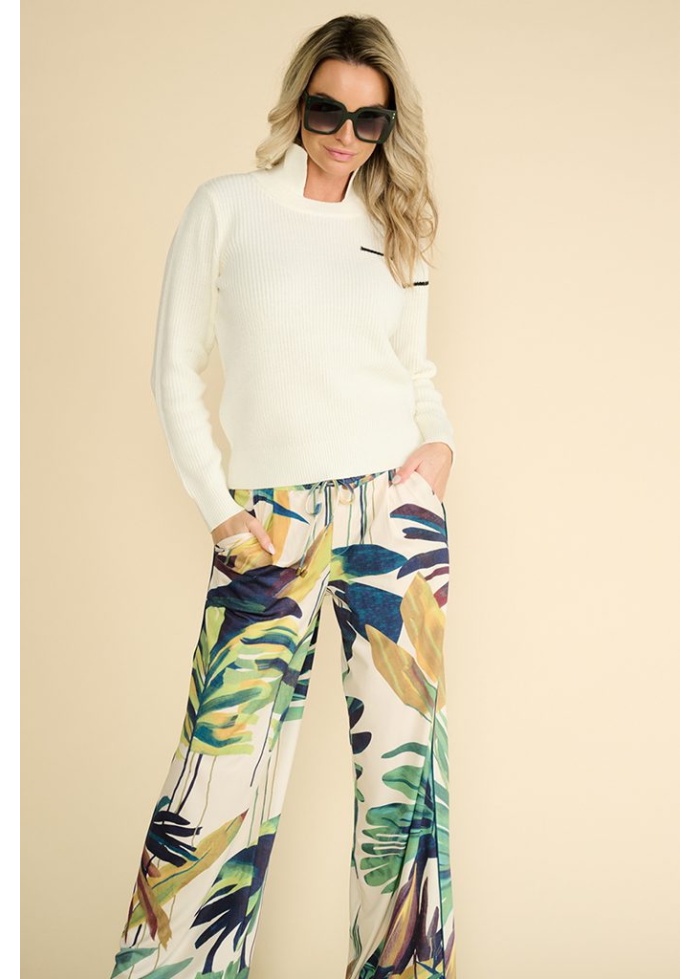 KDesign | Palm Print Trousers