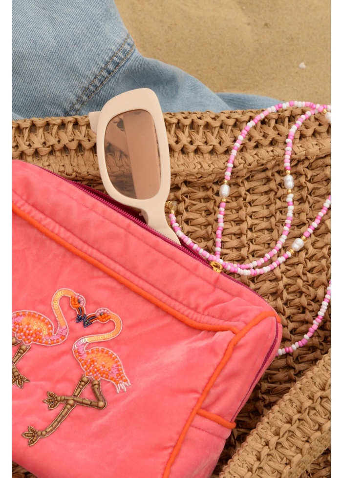 MyDoris | Pink Beaded Sun Glass Chain