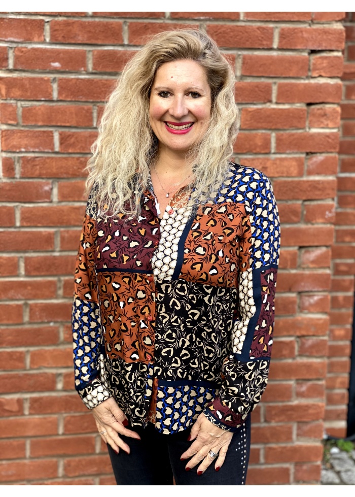 Tinta | Abstract Blouse