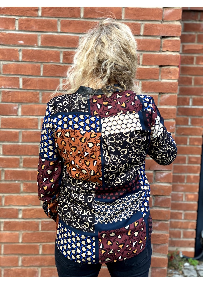 Tinta | Abstract Blouse