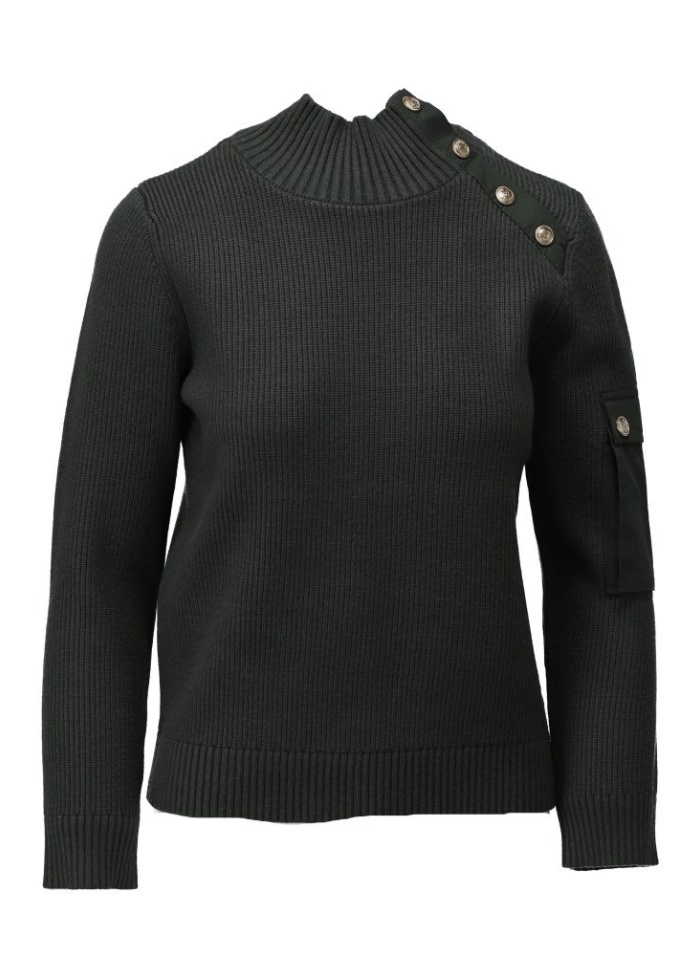 KDesign | Khaki Military Jumper