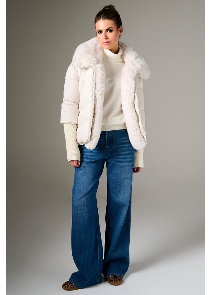 KDesign | Faux Fur Padded Jacket 