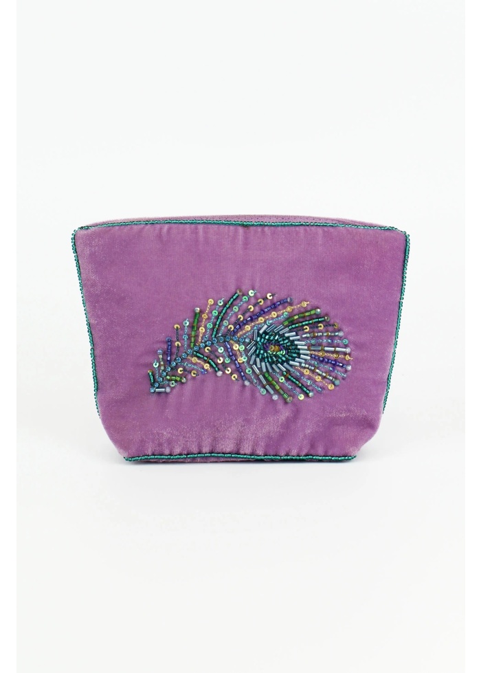 MyDoris | Peacock Feather Purse