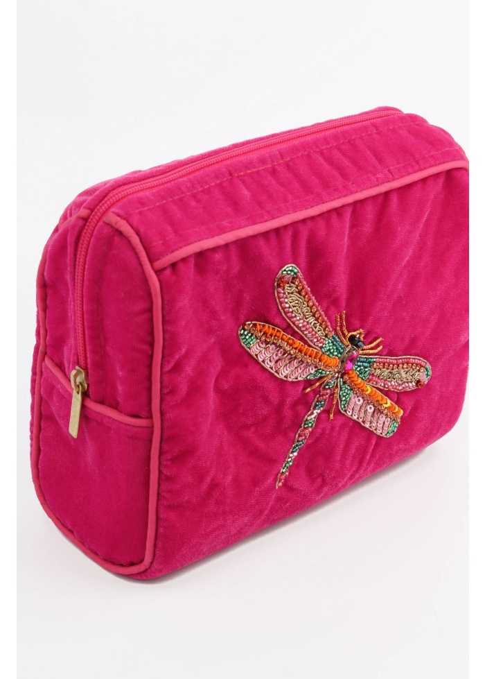 MyDoris | Medium Pink Dragonfly Pouch